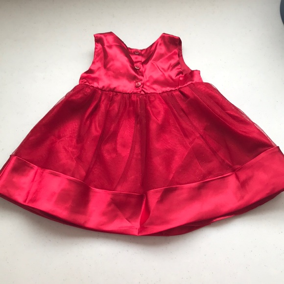 5/$25 GEORGE Dress with Rosette and Sparkle - Picture 5 of 7